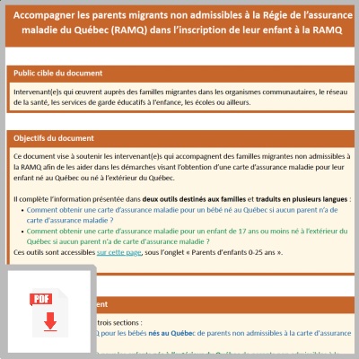 Intervenant Hors RAMQ